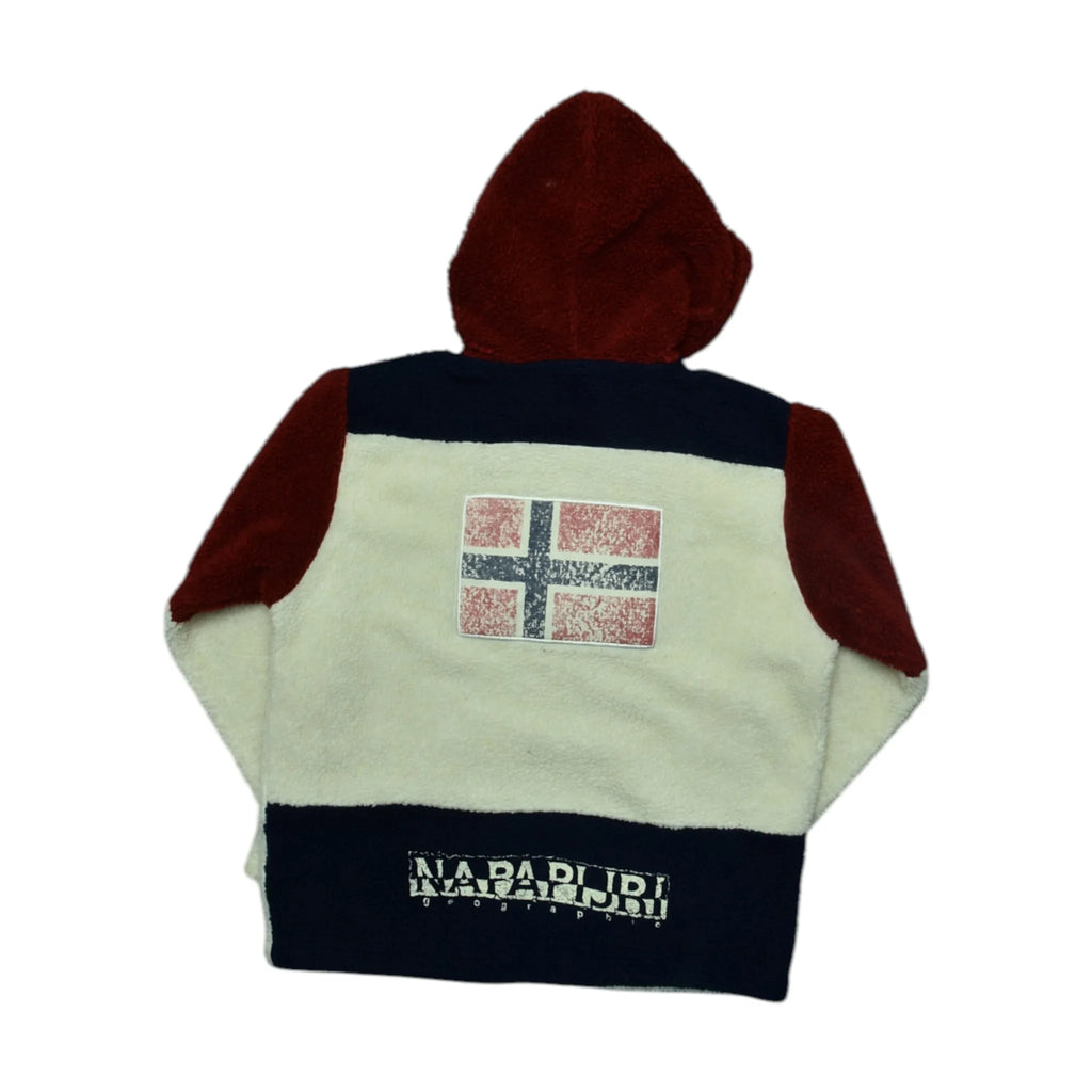 Vintage White Napapijri Fleece (XS)