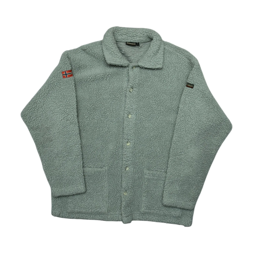 Vintage Green Napapijri Fleece (L)