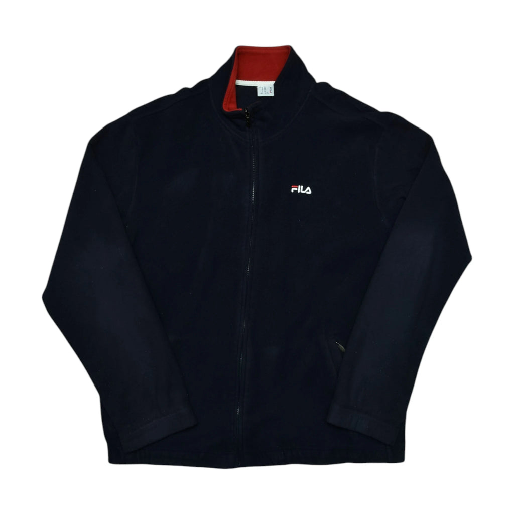 Vintage Black Fila Fleece (L)