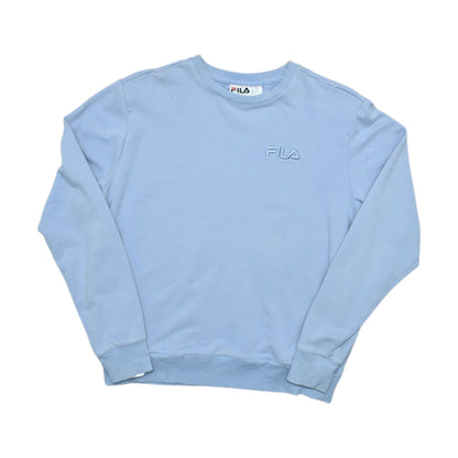 Vintage Blue Fila Crewneck Sweatshirt (S)