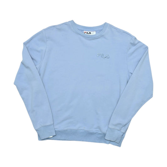 Vintage Blue Fila Crewneck Sweatshirt (S)