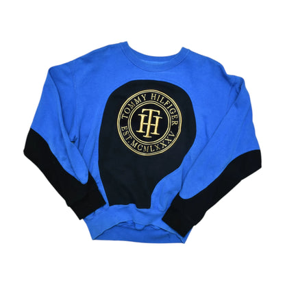 Vintage Blue Tommy Hilfiger Sweatshirt (S)
