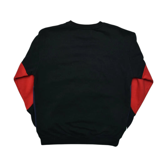 Vintage Black Kappa Rework Sweatshirt (S)