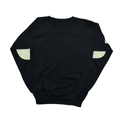 Vintage Black Fred Perry Rework Sweatshirt (3XS)