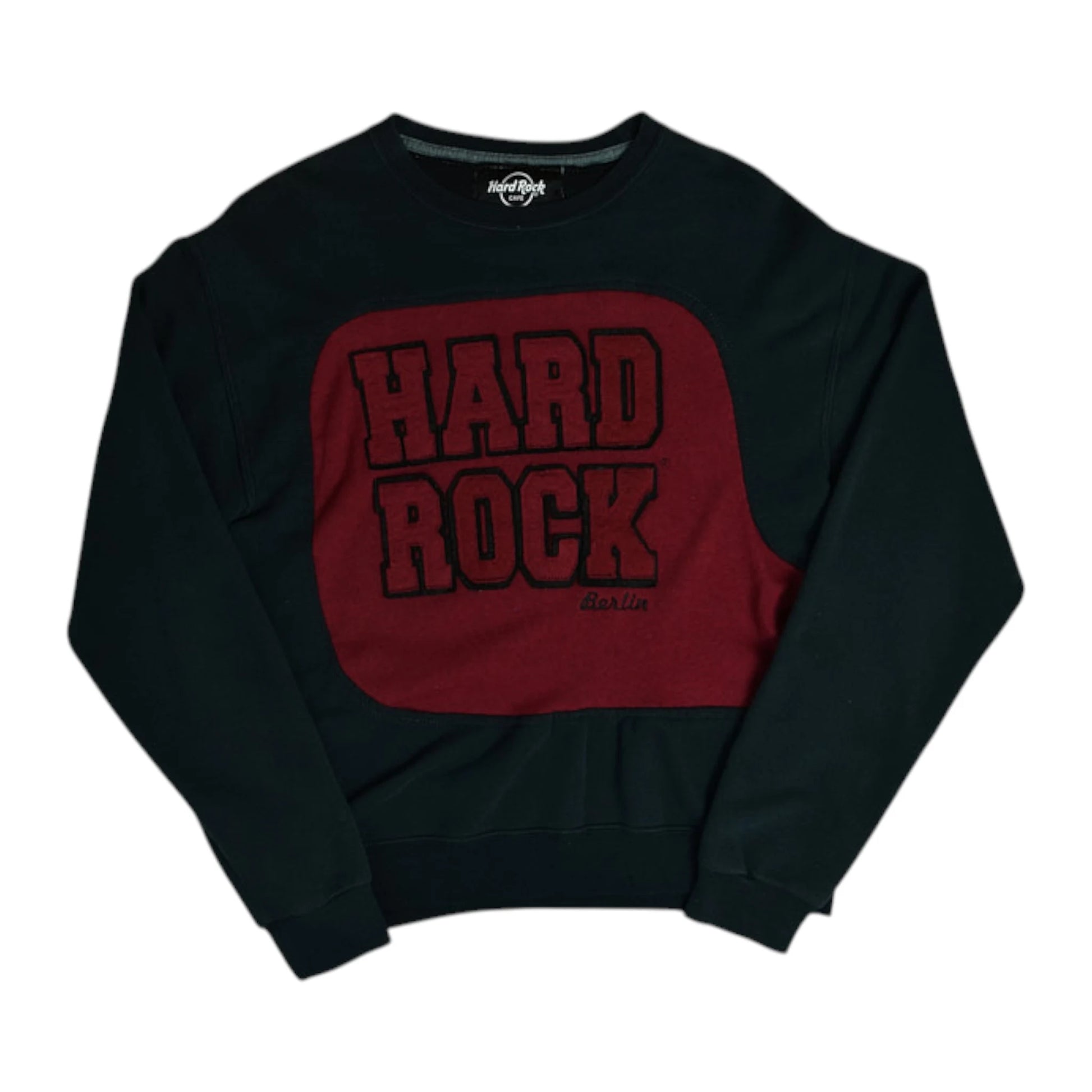 Vintage Black Hard Rock Cafe Sweatshirt (XS)