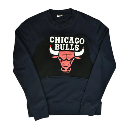 Vintage Black Chicago Bulls Sweatshirt (XXS)