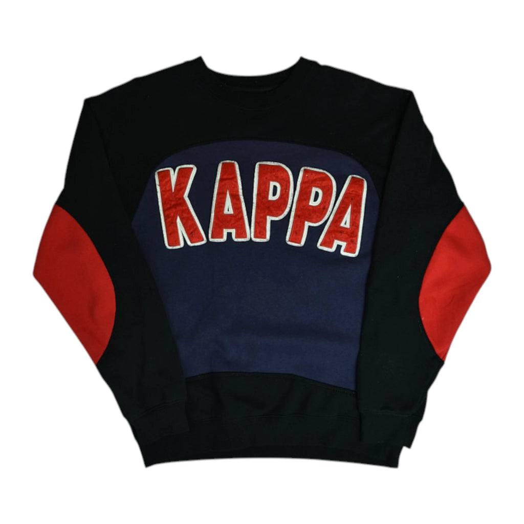 Vintage Black Kappa Sweatshirt (S)