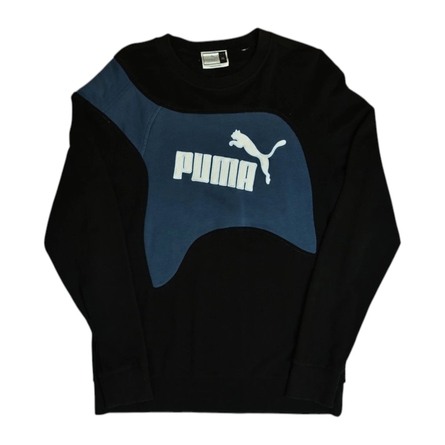 Vintage Black Puma Sweatshirt (M)