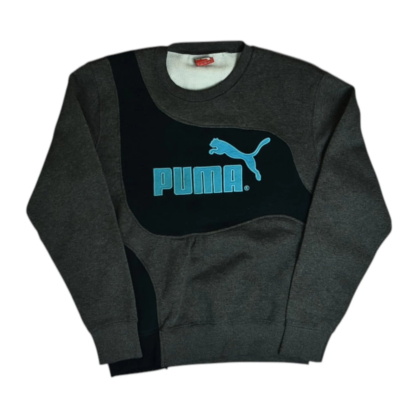 Vintage Gray Puma Sweatshirt (S)