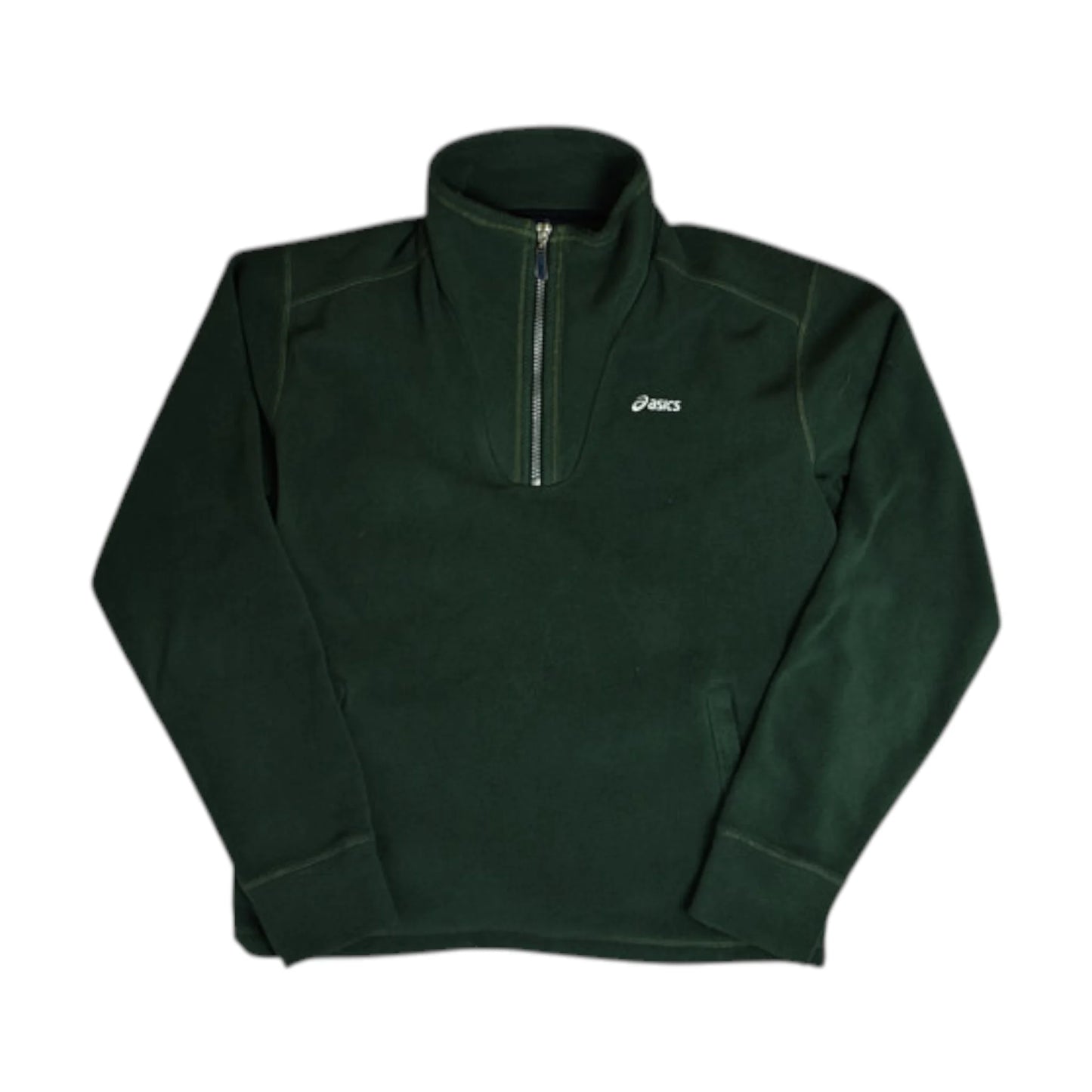 Vintage Green Asics Fleece (S)