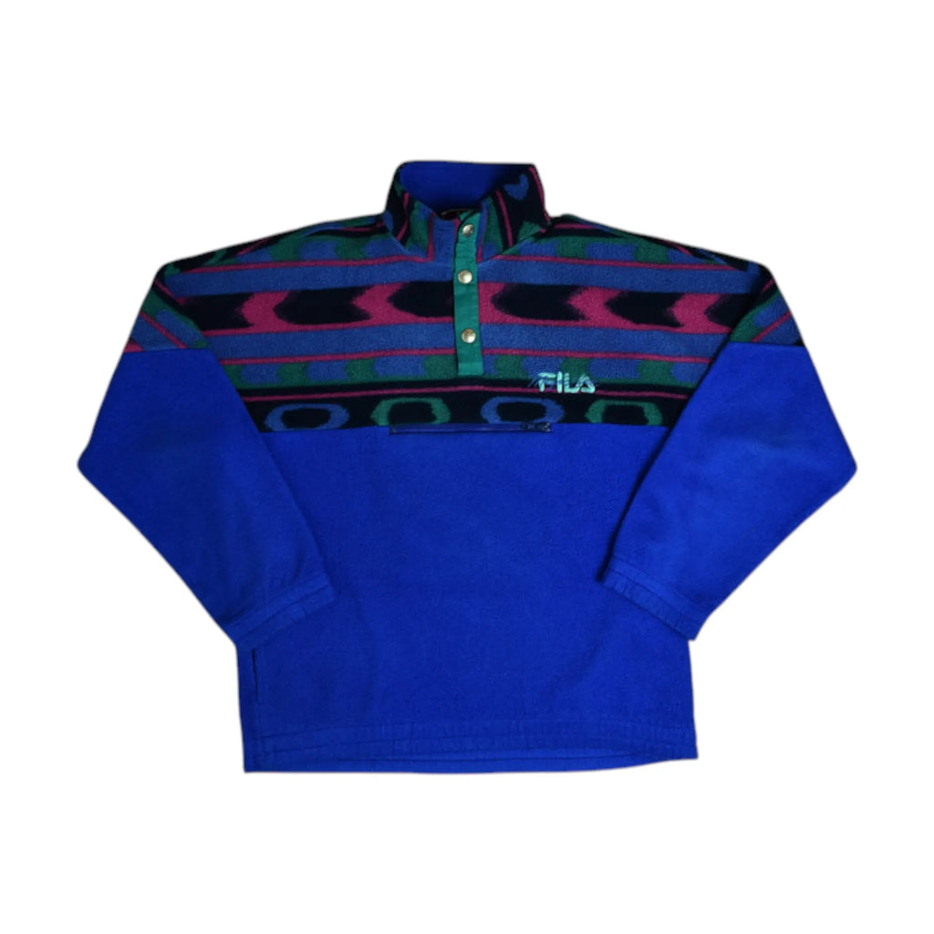 Vintage Blue Fila Magic Fleece (M)