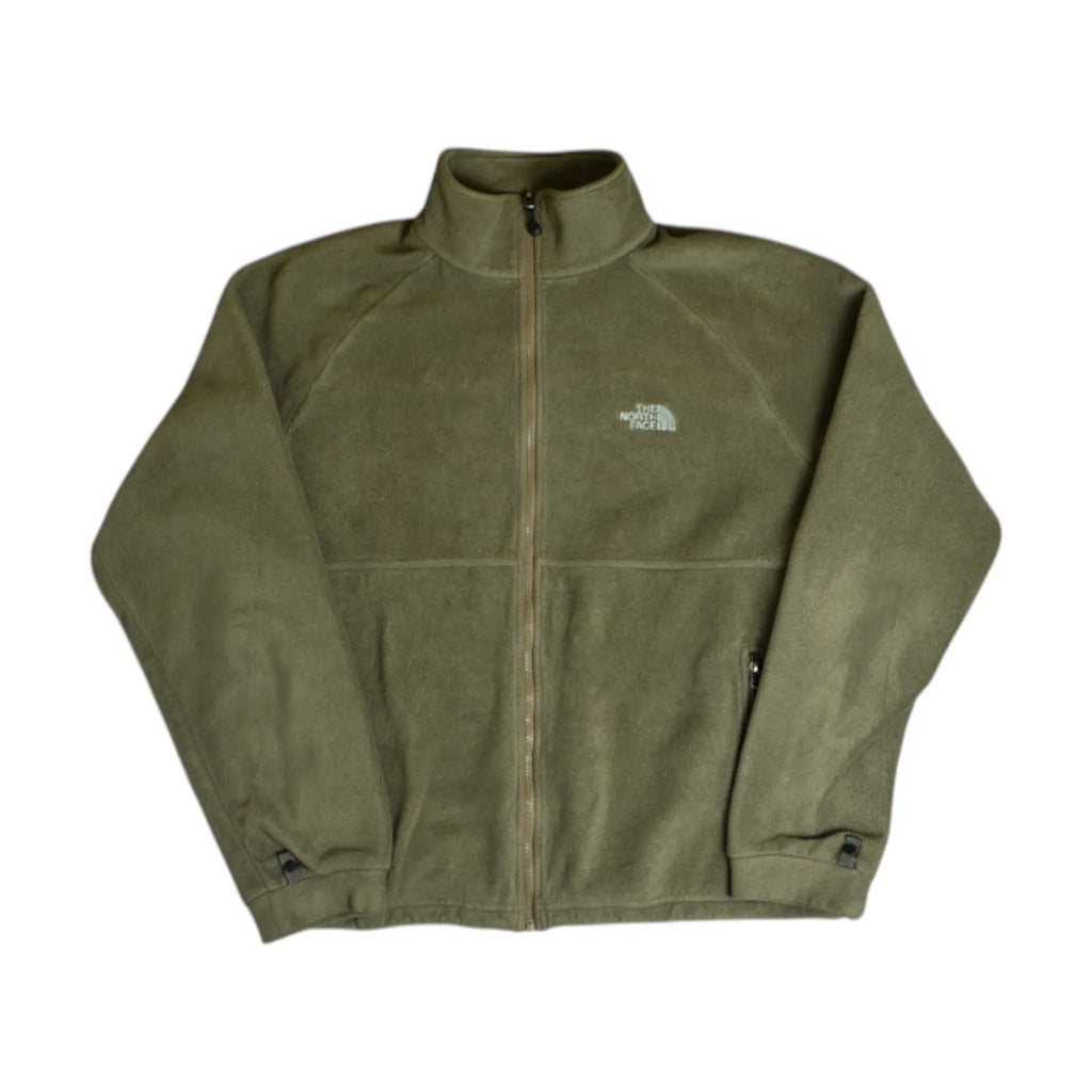 Vintage Green The North Face Fleece (XL)