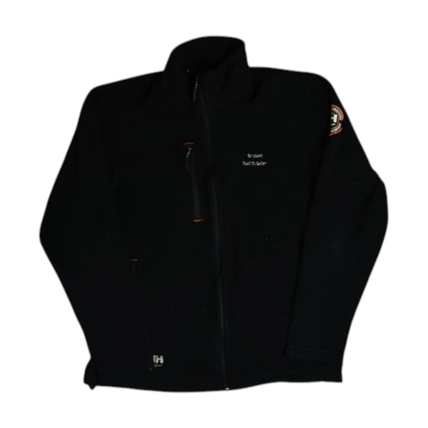 Vintage Black Helly Hansen Fleece Jacket (S)