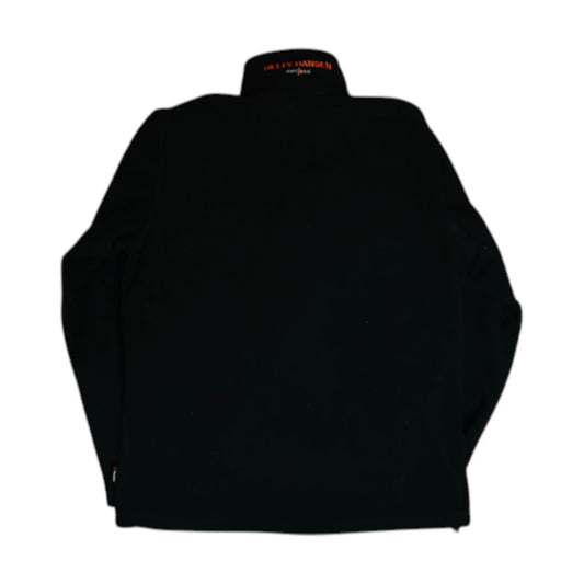 Vintage Black Helly Hansen Fleece Jacket (S)