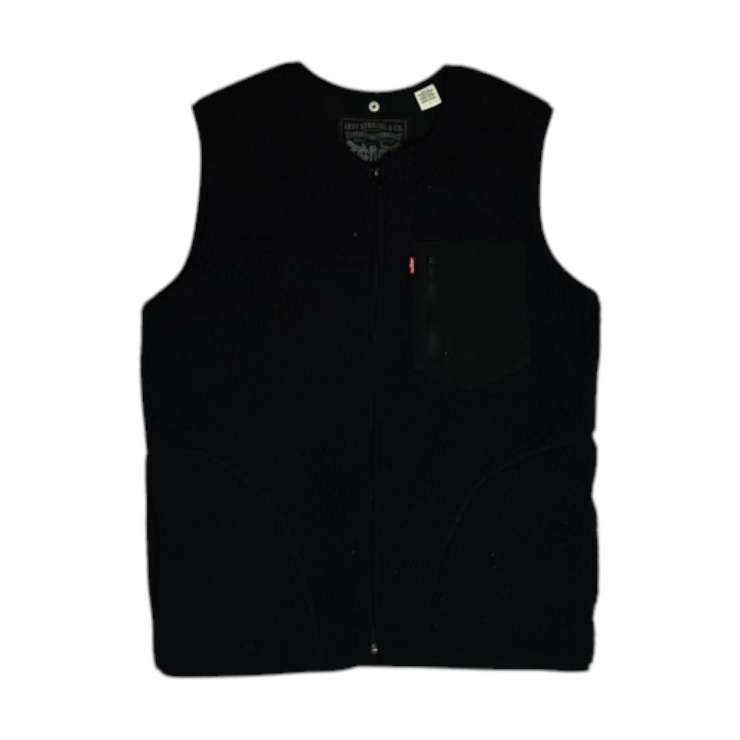 Vintage Black Levis Fleece (XS)