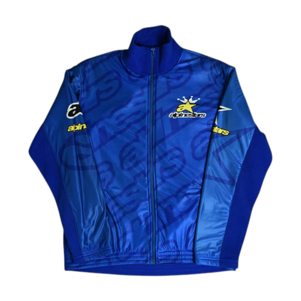 Vintage Blue Alpinestars Fleece (L)