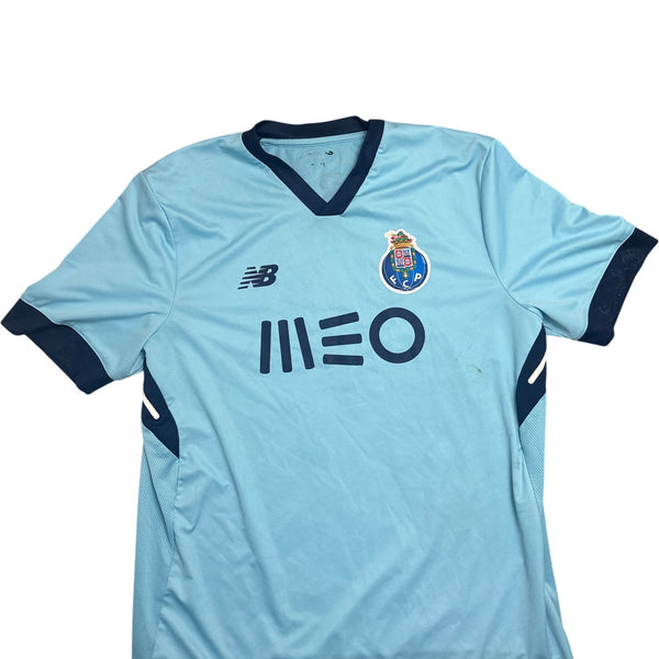 Vintage Light Blue New Balance FC Porto Jersey (XXL)