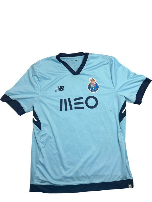 Vintage Light Blue New Balance FC Porto Jersey (XXL)