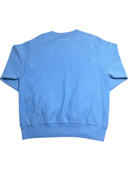 Vintage Blue Champion Crewneck Sweatshirt Reverse-weave (M)