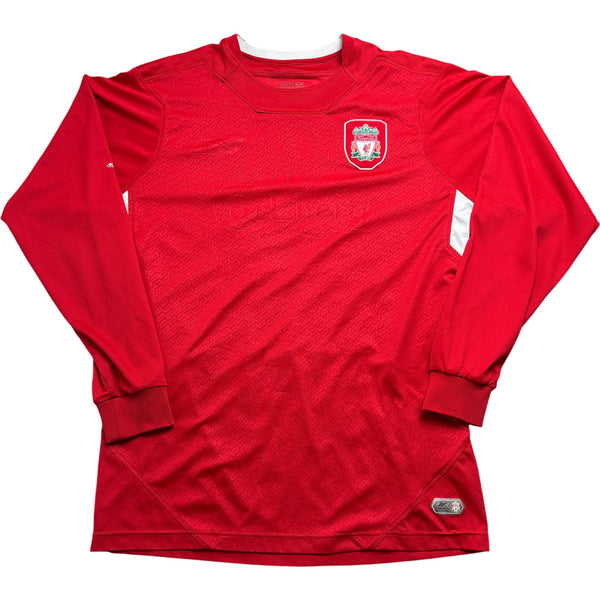 Vintage Red Reebok Liverpool Football Shirt 2003/2004 (XL)