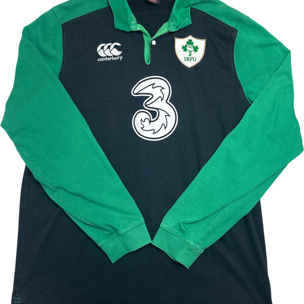 Vintage Green Canterbury Rugby Shirt IRFU (XXL)