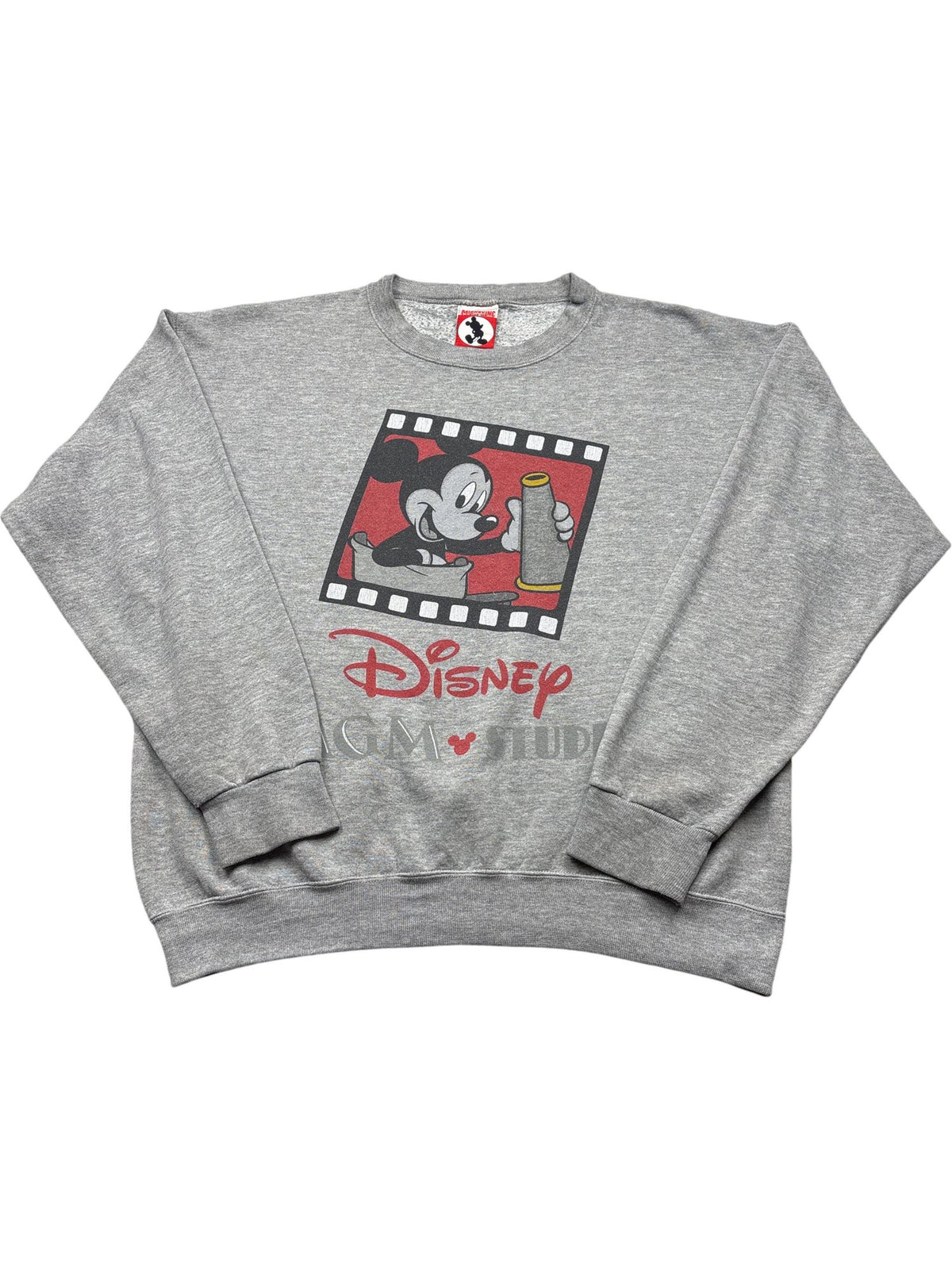 Vintage Grey Disney Mickey Mouse Sweatshirt 90s (L)