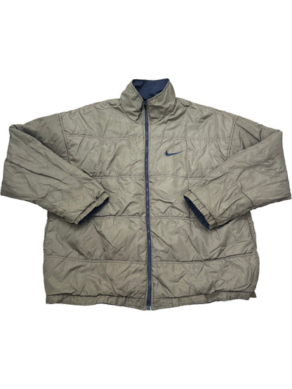 Vintage Navy Nike Reversible Jacket (L)