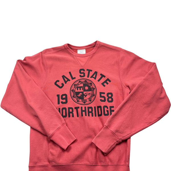 Vintage Red Champion Sweatshirt Cal State Northridge 1958 (S)