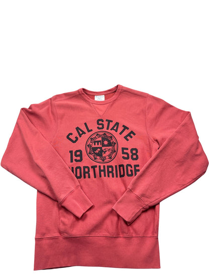 Vintage Red Champion Sweatshirt Cal State Northridge 1958 (S)