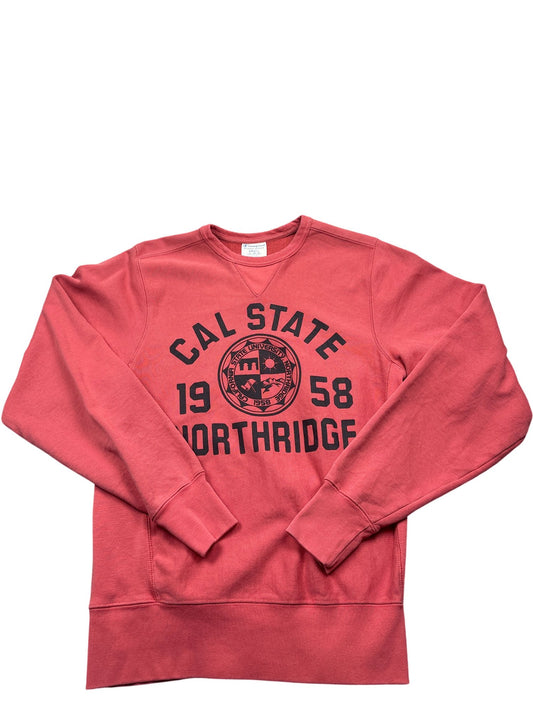 Vintage Red Champion Sweatshirt Cal State Northridge 1958 (S)