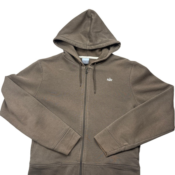 Vintage Brown Nike Hoodie 2000s (M)