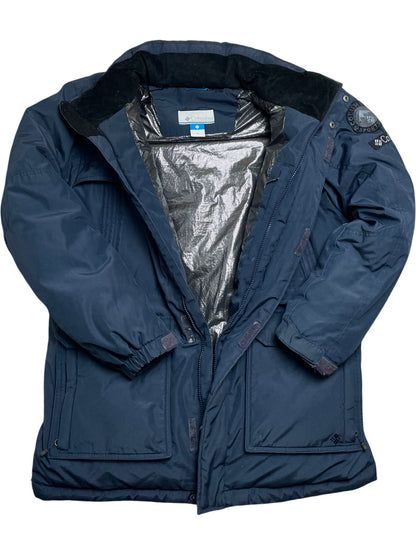 Vintage Blue Columbia Jacket Thermal XL (XL)