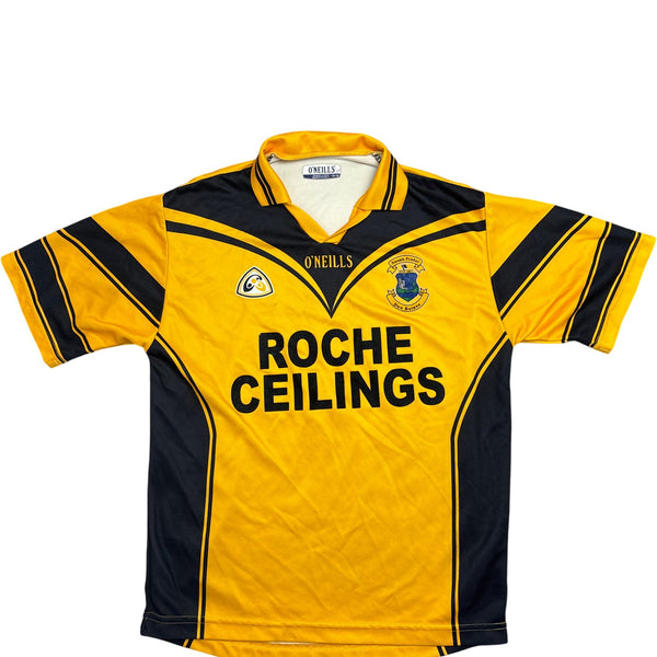 Vintage Yellow O'Neills Jersey Roche Ceilings Kids 13-14 (XXS)