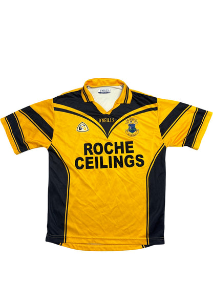 Vintage Yellow O'Neills Jersey Roche Ceilings Kids 13-14 (XXS)