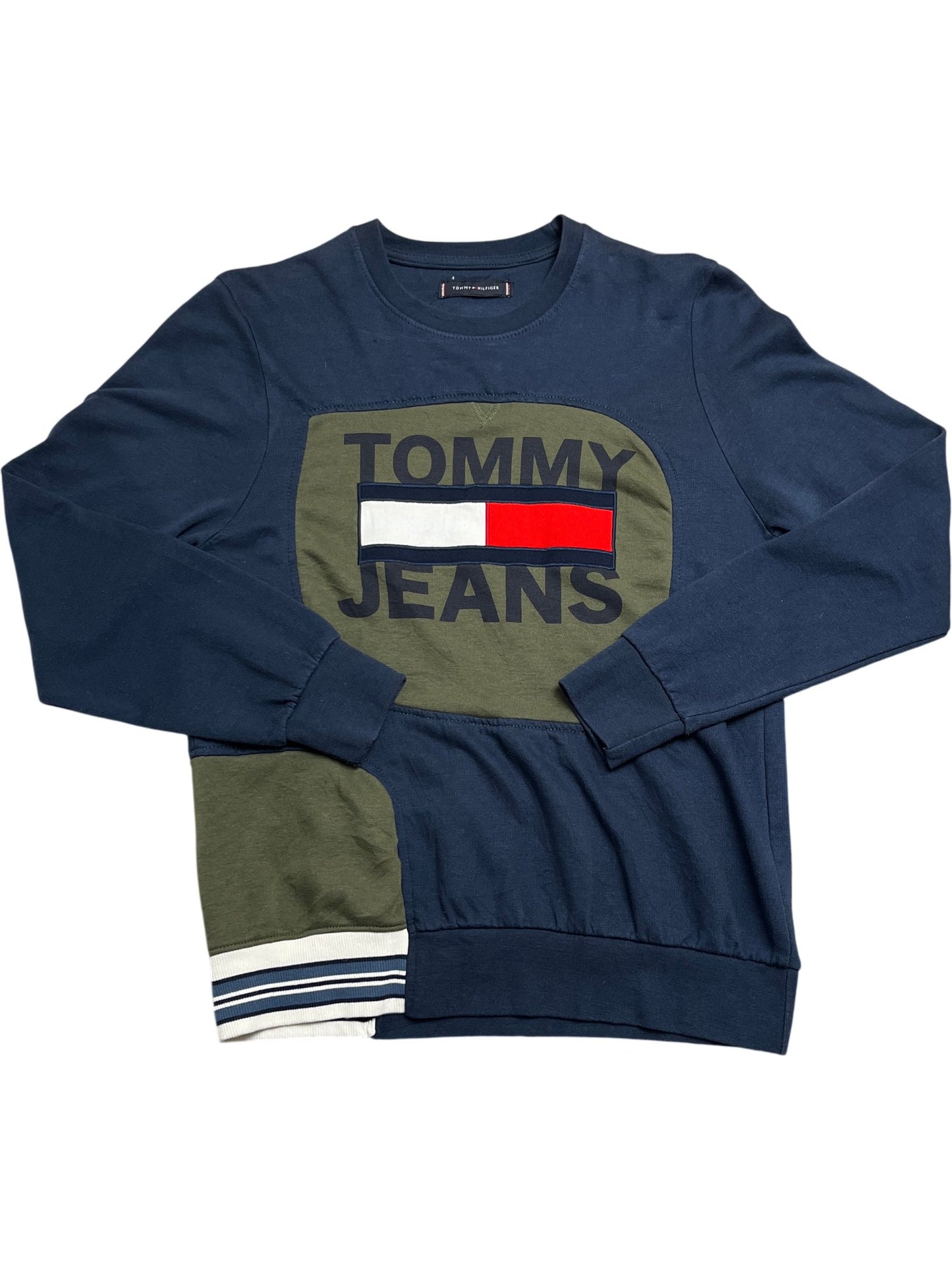 Vintage Blue Tommy Hilfiger Sweatshirt (S)