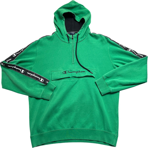 Vintage Green Champion Hoodie (XL)