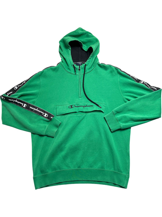 Vintage Green Champion Hoodie (XL)