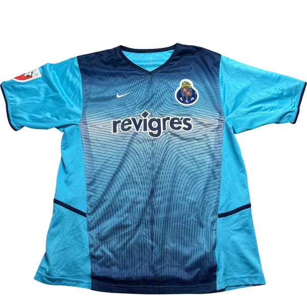 Vintage Blue Nike FC Porto Football Jersey 2002/2003 (L)