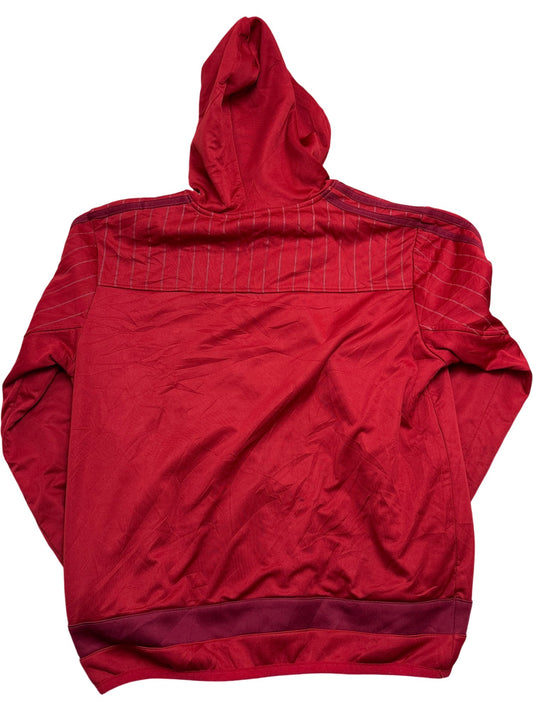 Vintage Red Adidas FC Bayern Munich Hoodie ()