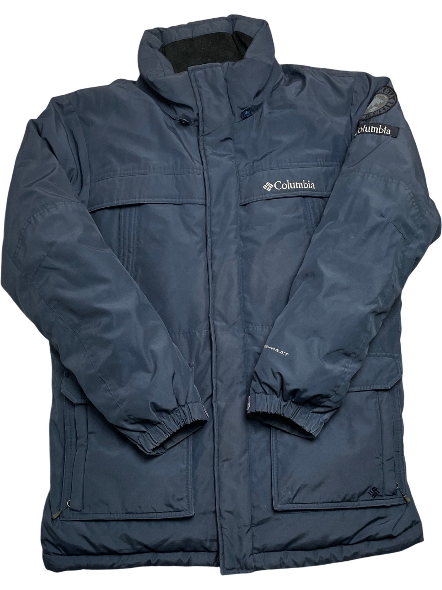 Vintage Blue Columbia Jacket Thermal XL (XL)