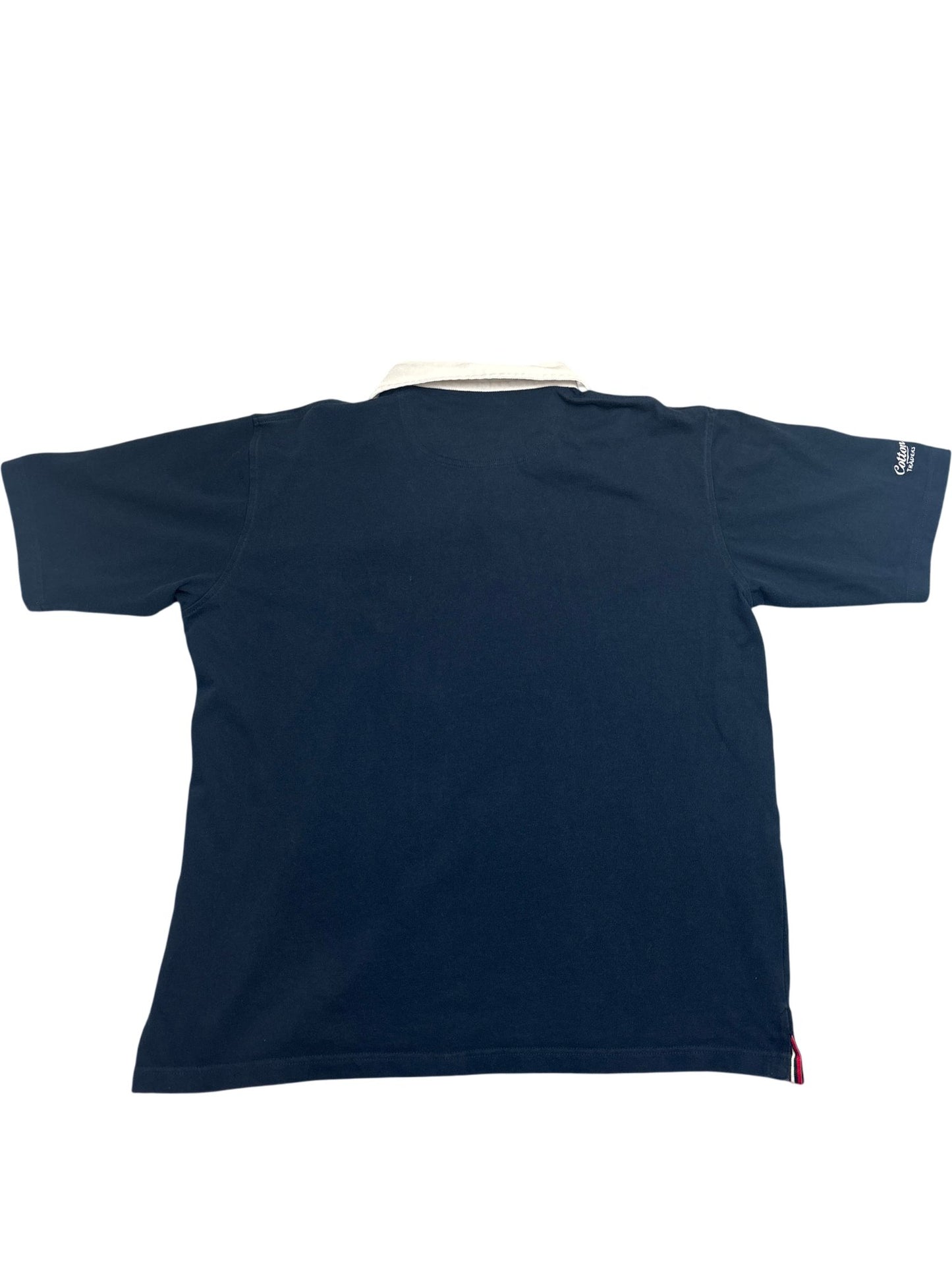 Vintage Navy England Rugby Shirt (XXL)