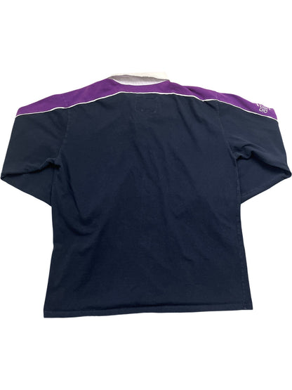 Vintage Blue Scotland Rugby Shirt Famous Grouse (XL)