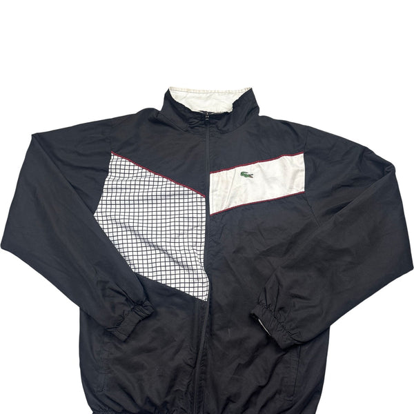 Vintage Black Lacoste Track Jacket 90s (XXL)