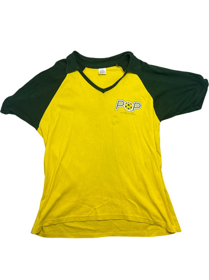 Vintage Yellow POP Sports T-Shirt (L)