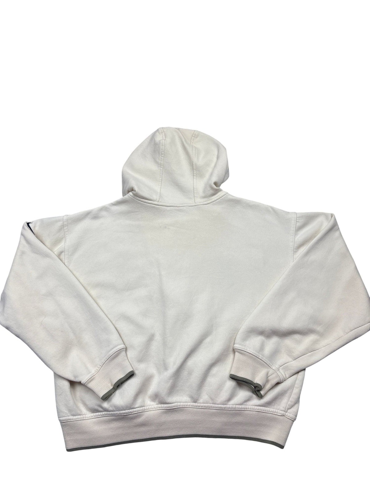 Vintage White Nike Hoodie 90s (M)