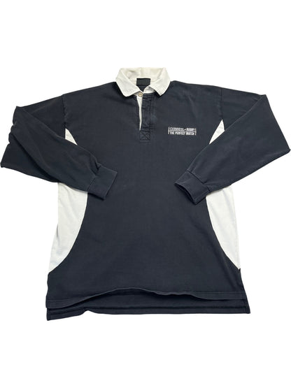 Vintage Black Guinness Rugby Shirt (XXL)