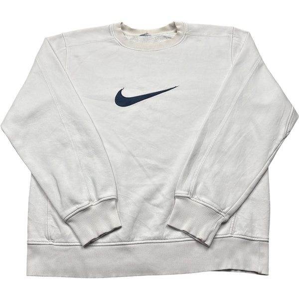 Vintage White Nike Crewneck Sweatshirt  (XL)