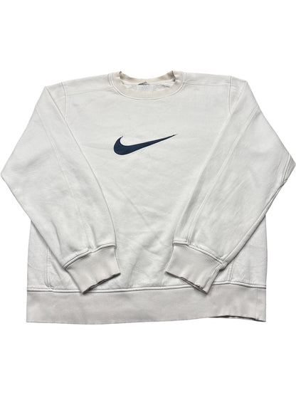 Vintage White Nike Crewneck Sweatshirt  (XL)
