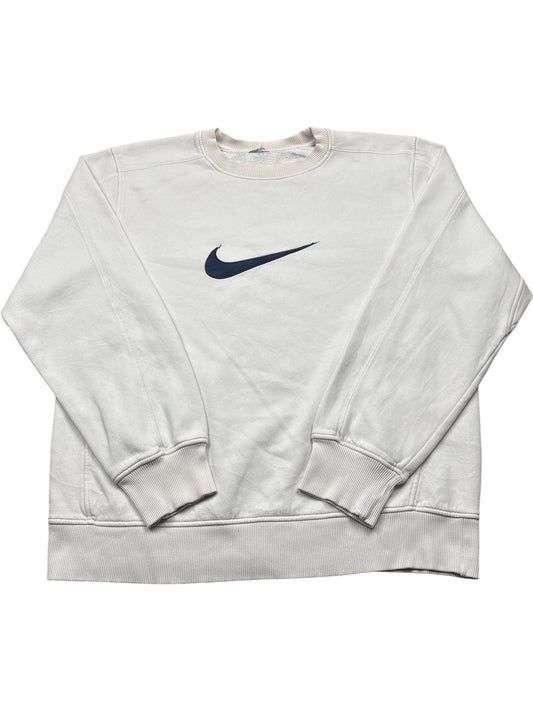 Vintage White Nike Crewneck Sweatshirt  (XL)