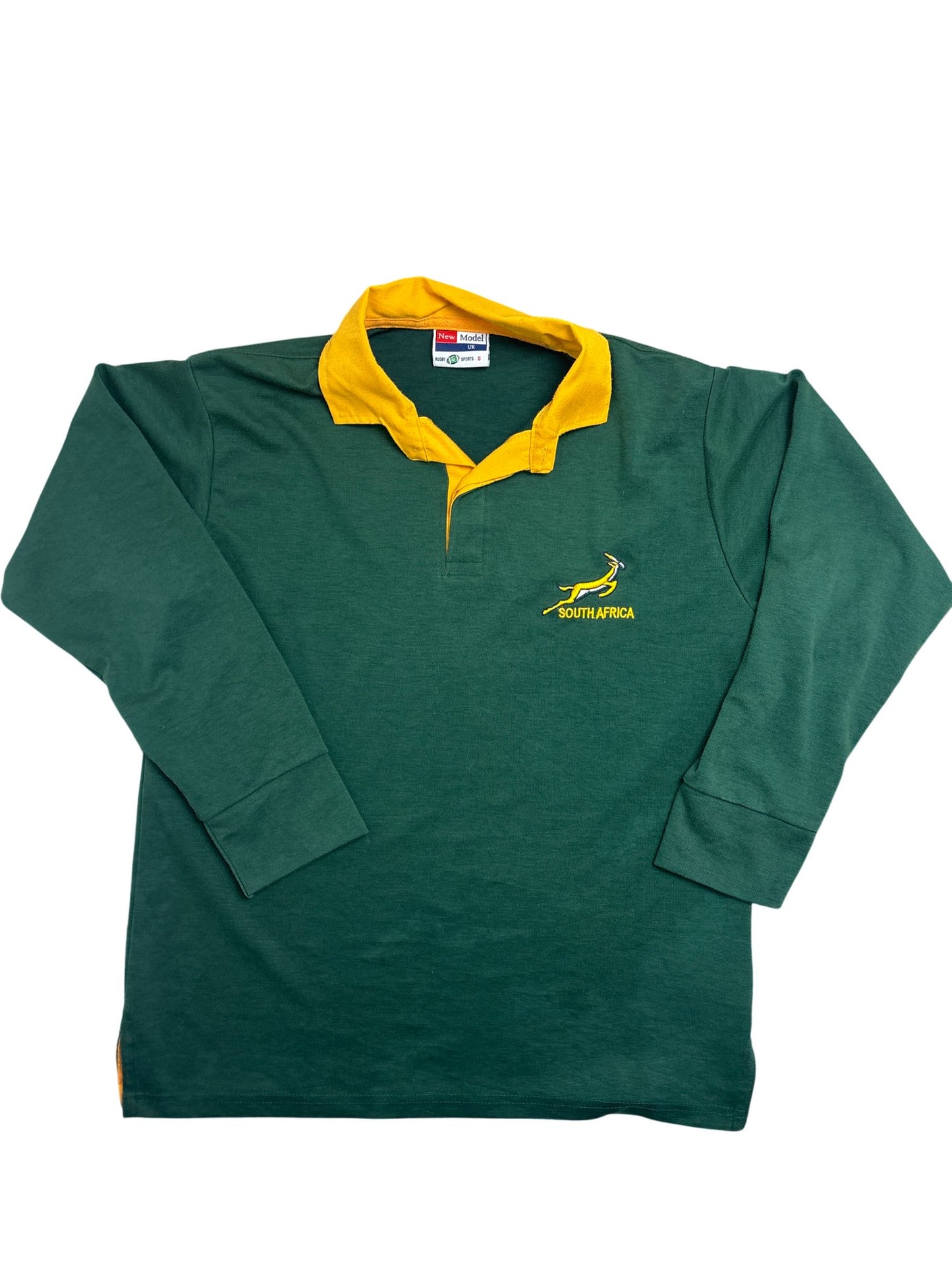 Vintage Green South Africa Rugby Shirt (S)